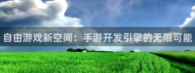 恩佐娱乐平台正规吗安全吗：自由游戏新空间：手游开发引擎的无限