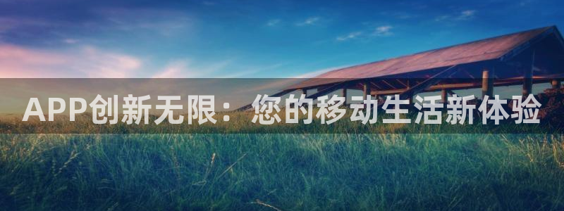 恩佐娱乐手机登录：APP创新无限：您的移动生活新体验