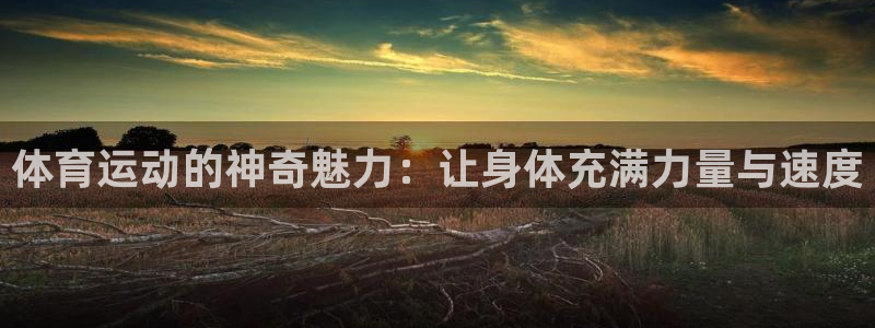 风速体育cba直播：体育运动的神奇魅力：让身体充满力量与速度