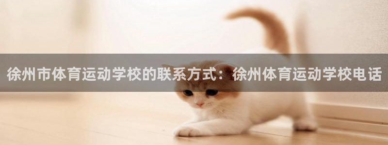 风速体育app下载安装最新版本：徐州市体育运动学校的联系方式：徐州体育运动学校电话