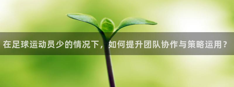 风速体育nba免费直播：在足球运动员少的情况下，如何提升团队协作与策略运用？